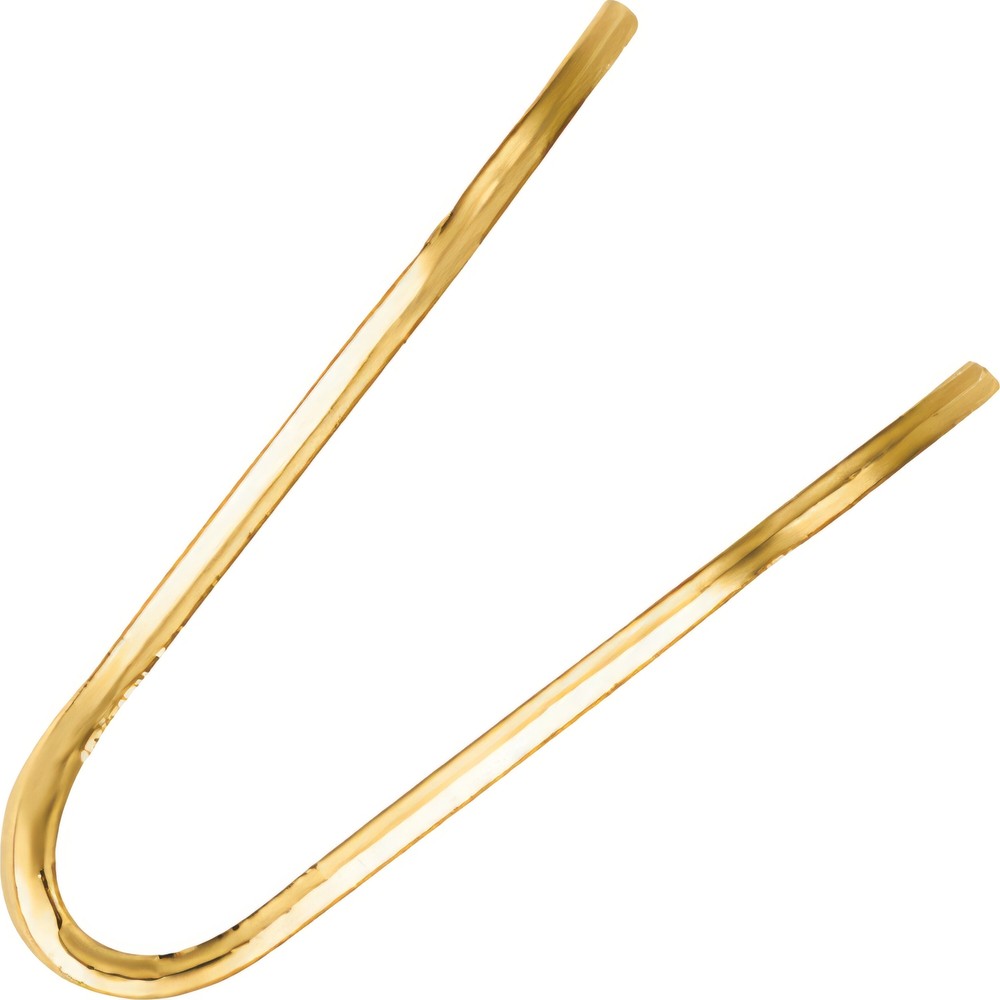 14K Gold Chain End