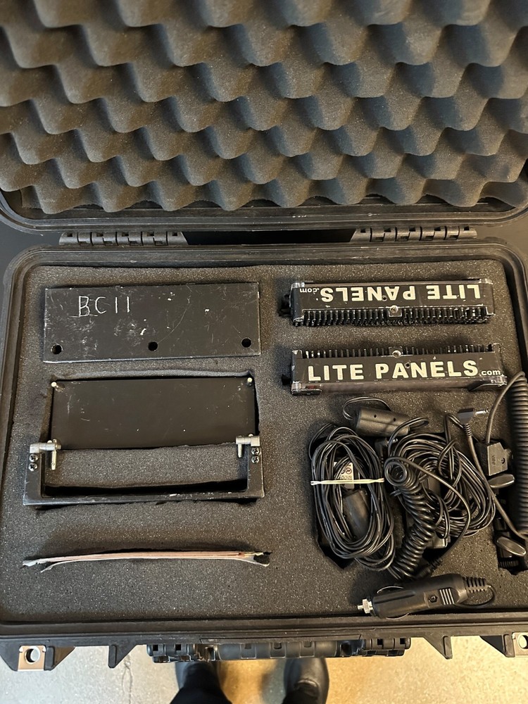 Mini Panel Lites with case 2 lites