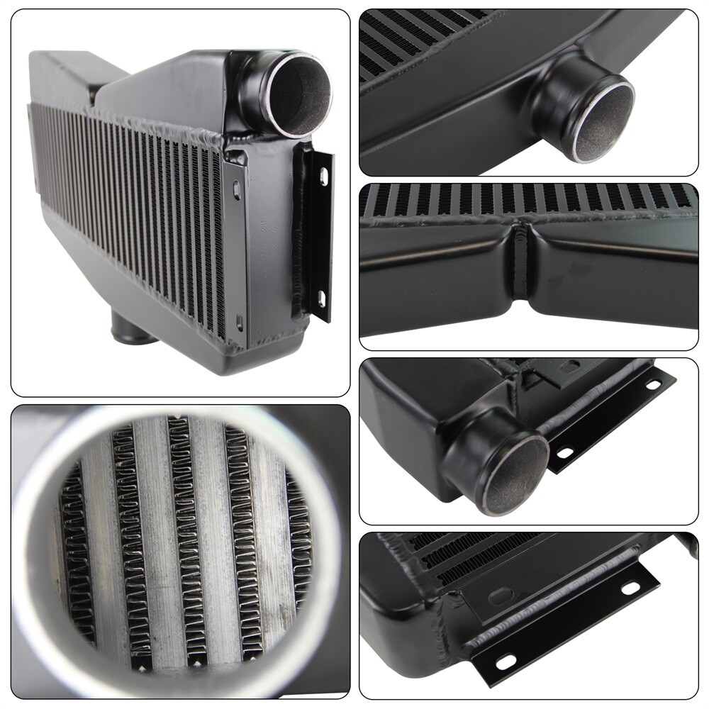 Universal FMIC Bar & Plate Twin Turbo Intercooler Custom (2 In /1 Out) 400-800HP