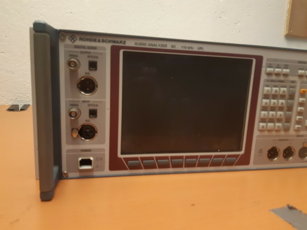 ROHDE & SCHWARZ UPL AUDIO ANALYZER DC 110 KHZ