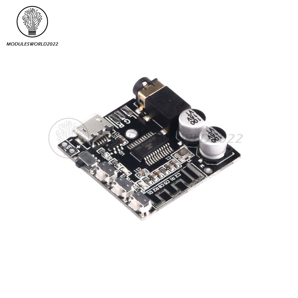 Bluetooth 5.0 MP3 Lossless Decoder Board Amplifier Module Audio Receiver Board