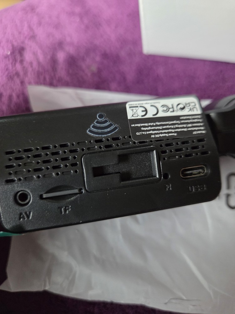 Quad Camera Compact Design Smaller Size Front+Left+Right+Rear Box Damage