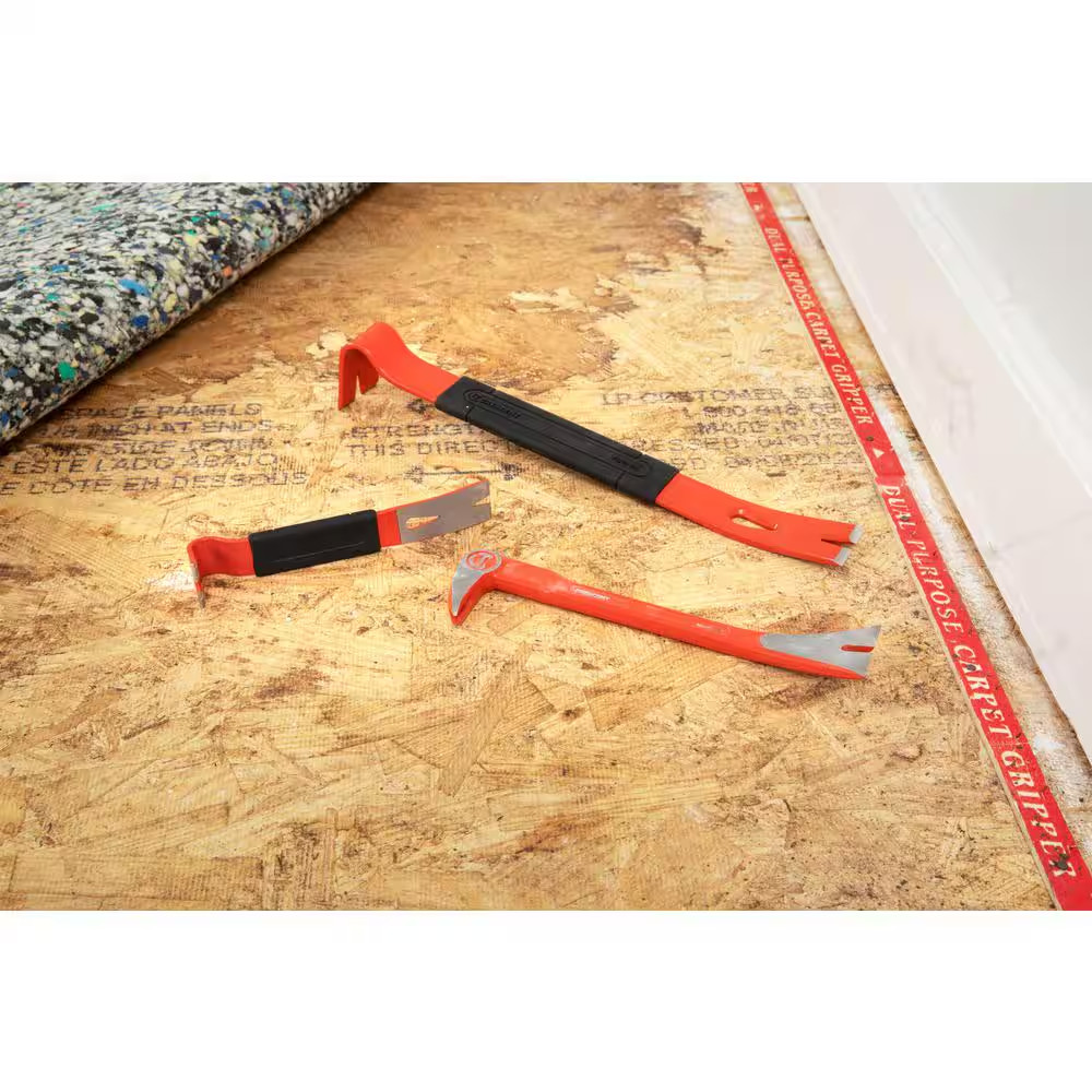 13 In. Flat Pry Bar with Grip