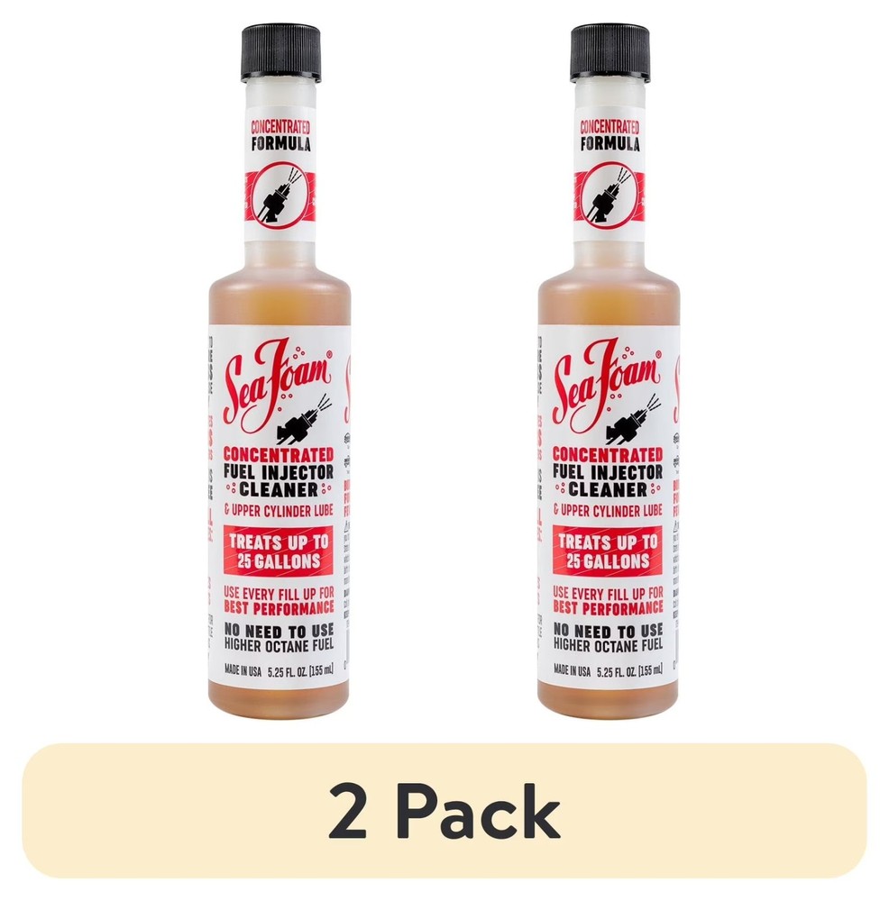 2 pack, Sea Foam Fuel Injector Cleaner.