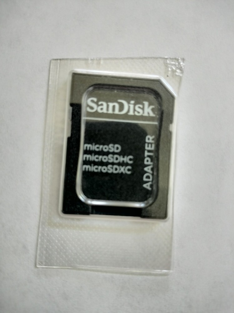 SanDisk MicroSD to SD Memory Card Adapter (MICROSD-Adapter)