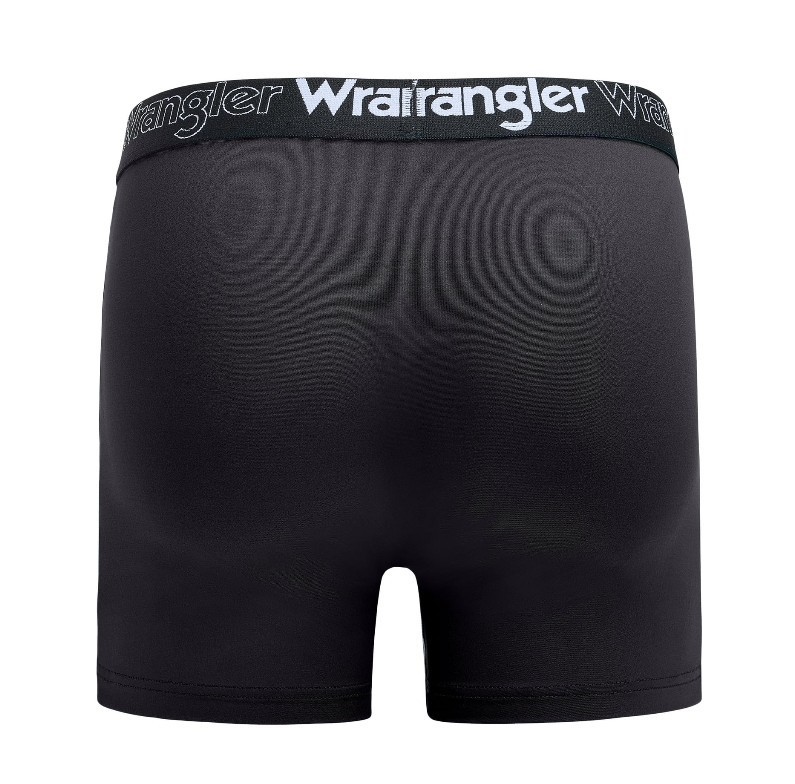 Wrangler Five Star 3 Pack Boxer Briefs Performance Active Stretch Black Size L
