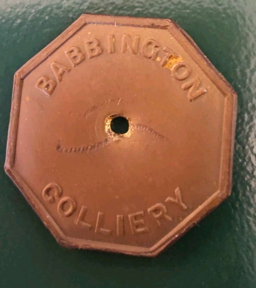Babbington Colliery Miners Pit Check Tally Token