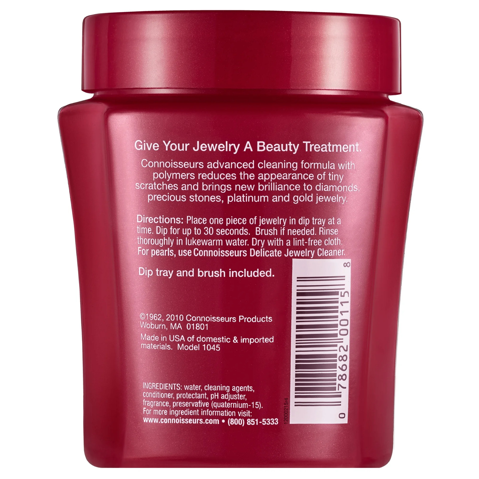 Jewelry Cleaner Solution Safely Clean All Jewelry Gold Silver Diamonds Stones