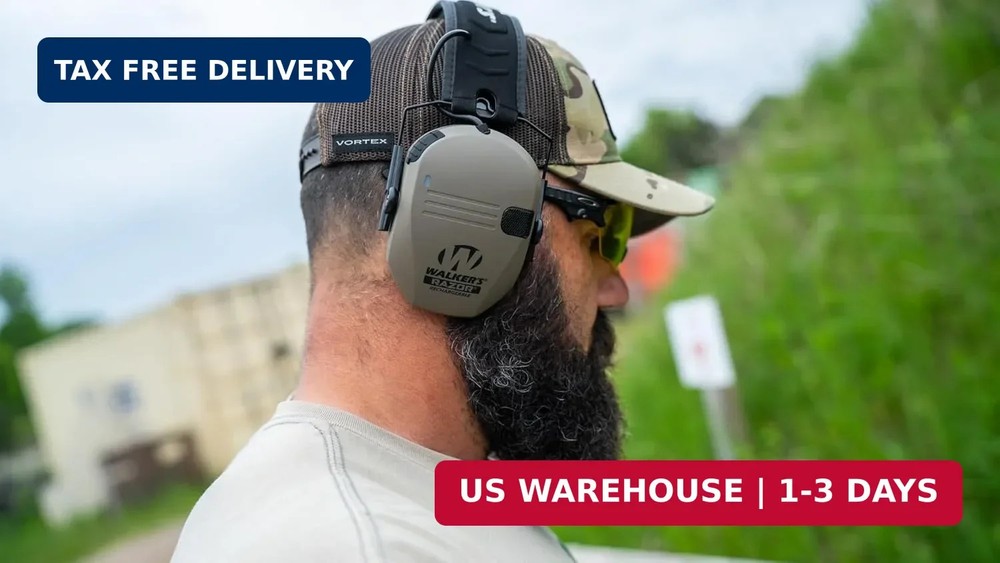 Walker's Razor Slim Electronic Muff