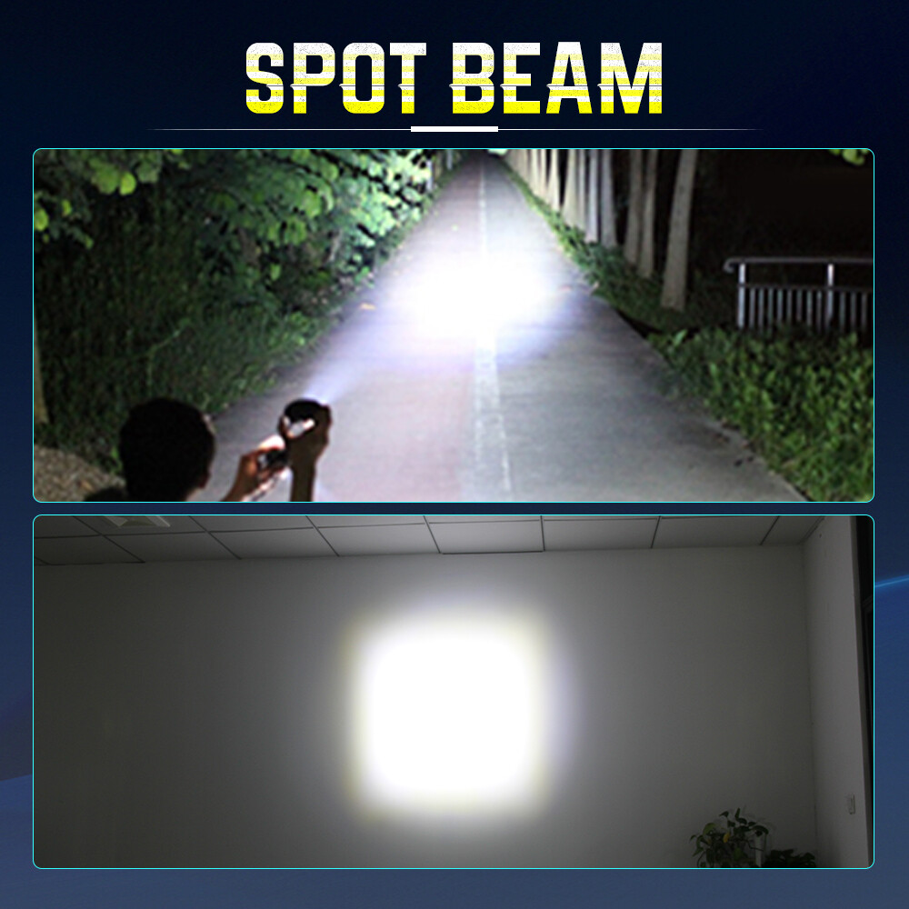 For Can-Am Maverick X3 Roof Strobe 50inch +7" LED Light Bar +4" Pods + Wires Kit