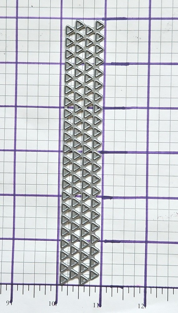 TRIANGLE PATTERN BORDER Simon Says Stamp Cutting Die Geometric Shape Texture um7