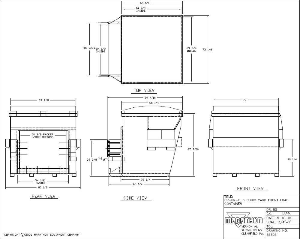 Commercial Trash Compactor