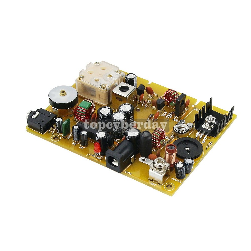 Micro-Power Medium Wave Transmitter Board DC 9V 530-1600KHZ For Home Testing
