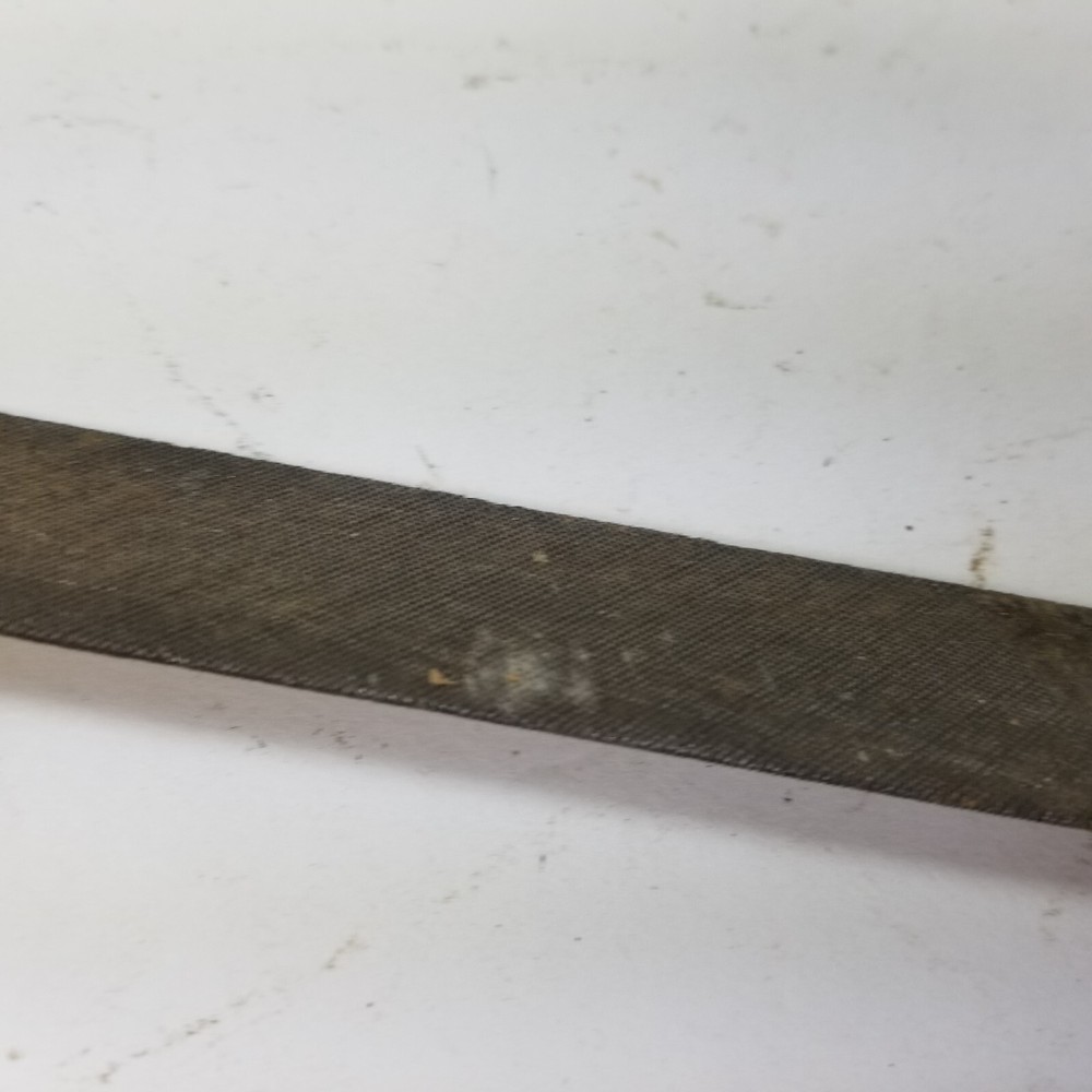 HELLER NUCUT 12" Triangle and FLAT FILE Double