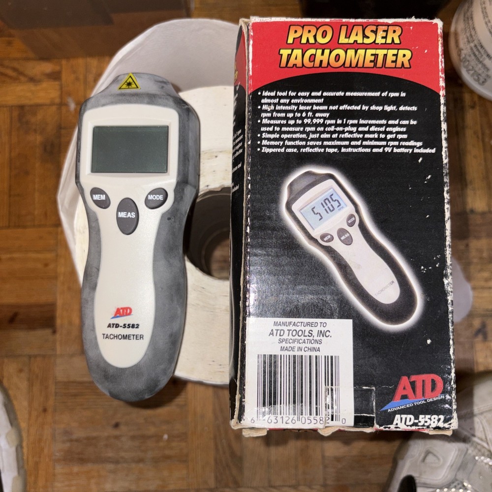 Pro laser Tachometer Model And-5582