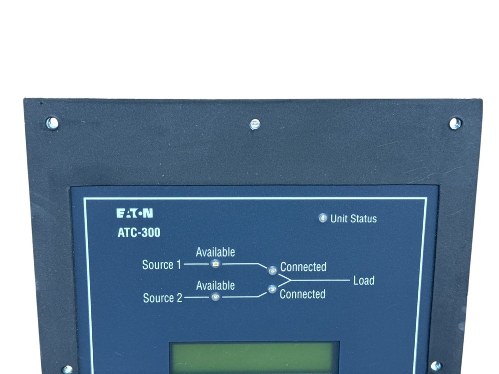 EATON 6D32360G42 ATC-300+ AUTOMATIC TRANSFER SWITCH CONTROLLER MODULE PANEL