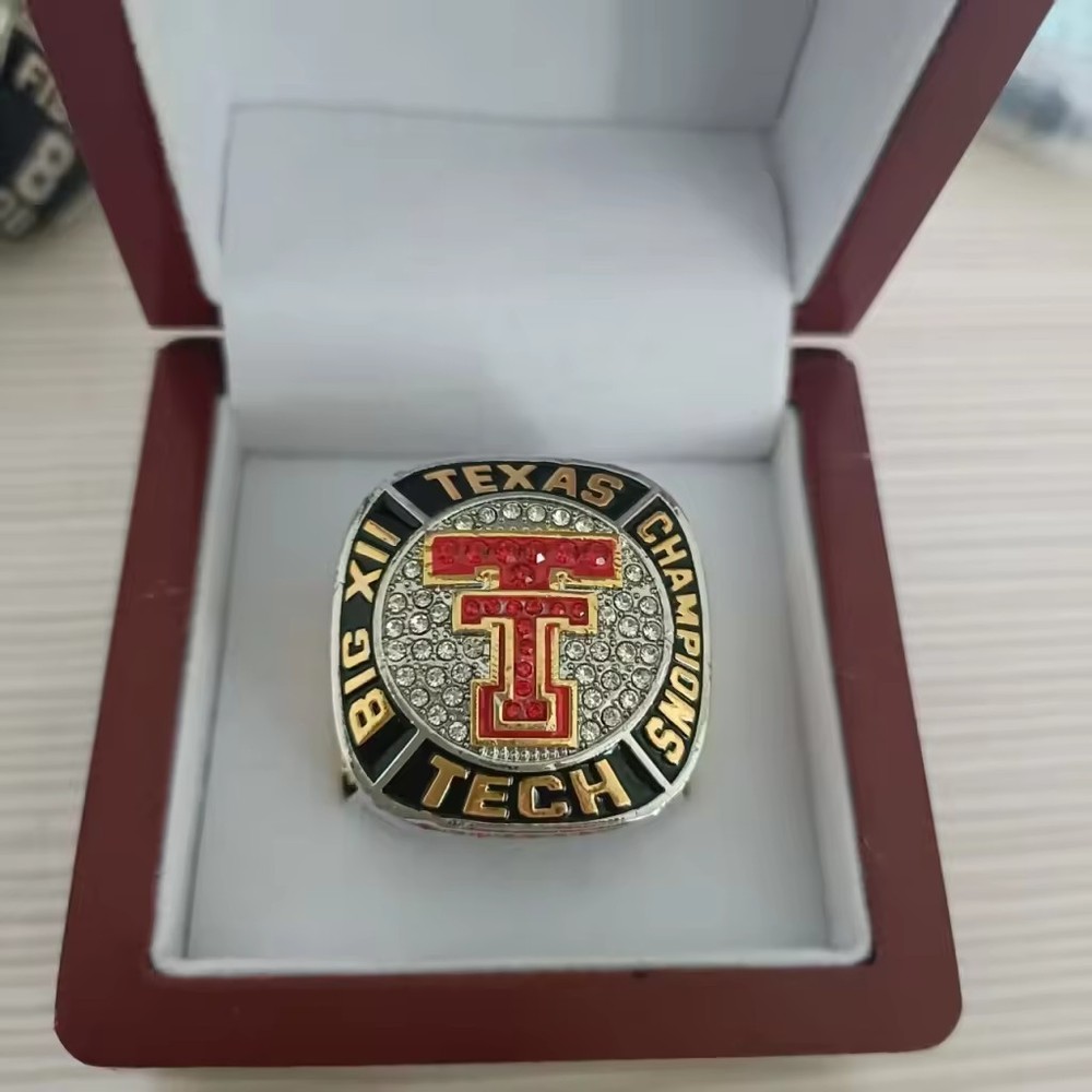 Texas Tech Big 12 Championship Commorative Ring