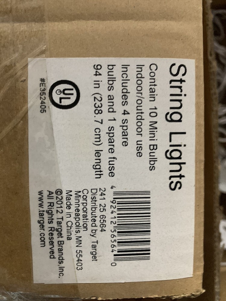 String Lights Target