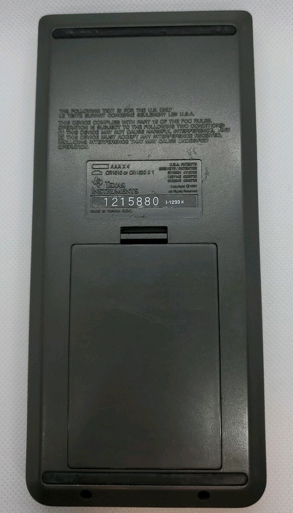 Texas Instruments TI-82 Graphing Calculator With Cover
