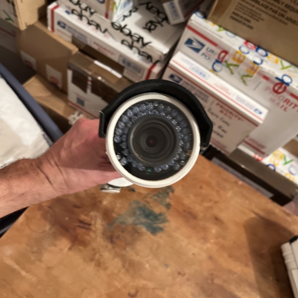 Hunt Electronics 4mp Motorized lens hnc304-vbz w/ jbox tested @ working ip secu