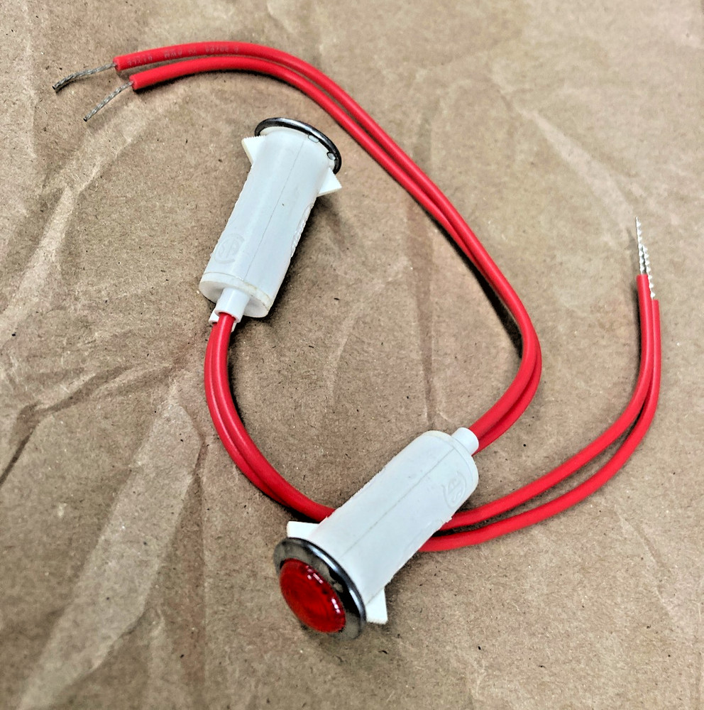 JEMCO RED INDICATOR LIGHT 250V 1/3W