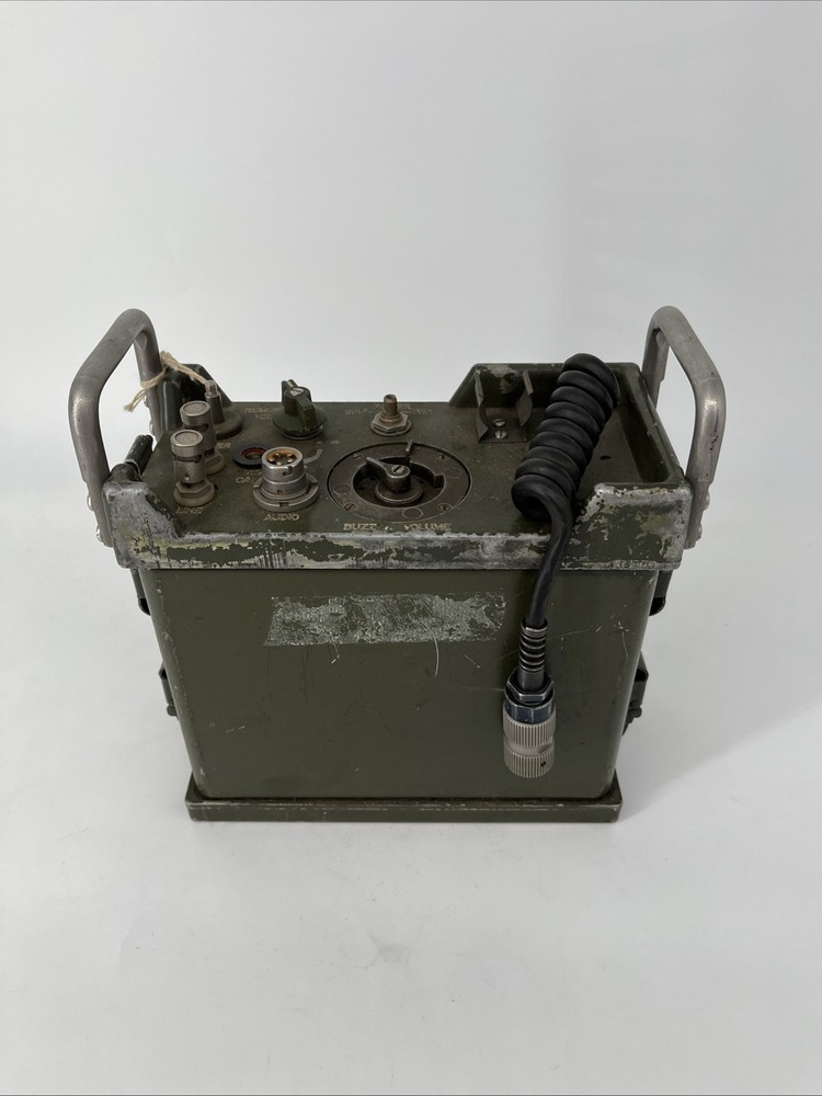 C-2329B/GRA-39 MILITARY RADIO CONTROL UNIT FIELD PHONE SENTINEL Elec Untested