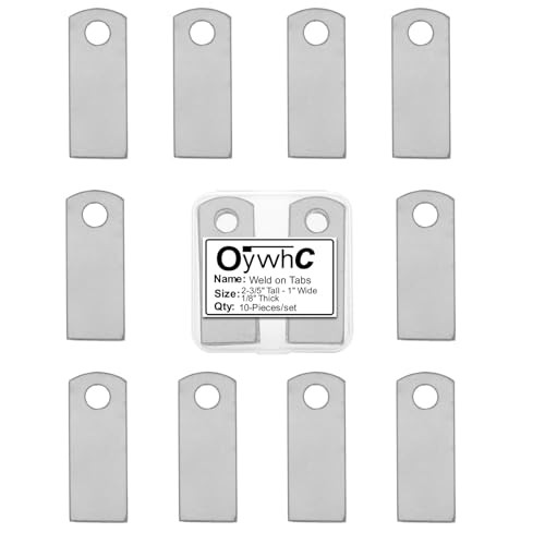 Weld on Tabs, Steel Basic Weld Tab, Universal Long type 1/8" Thick Uncoated