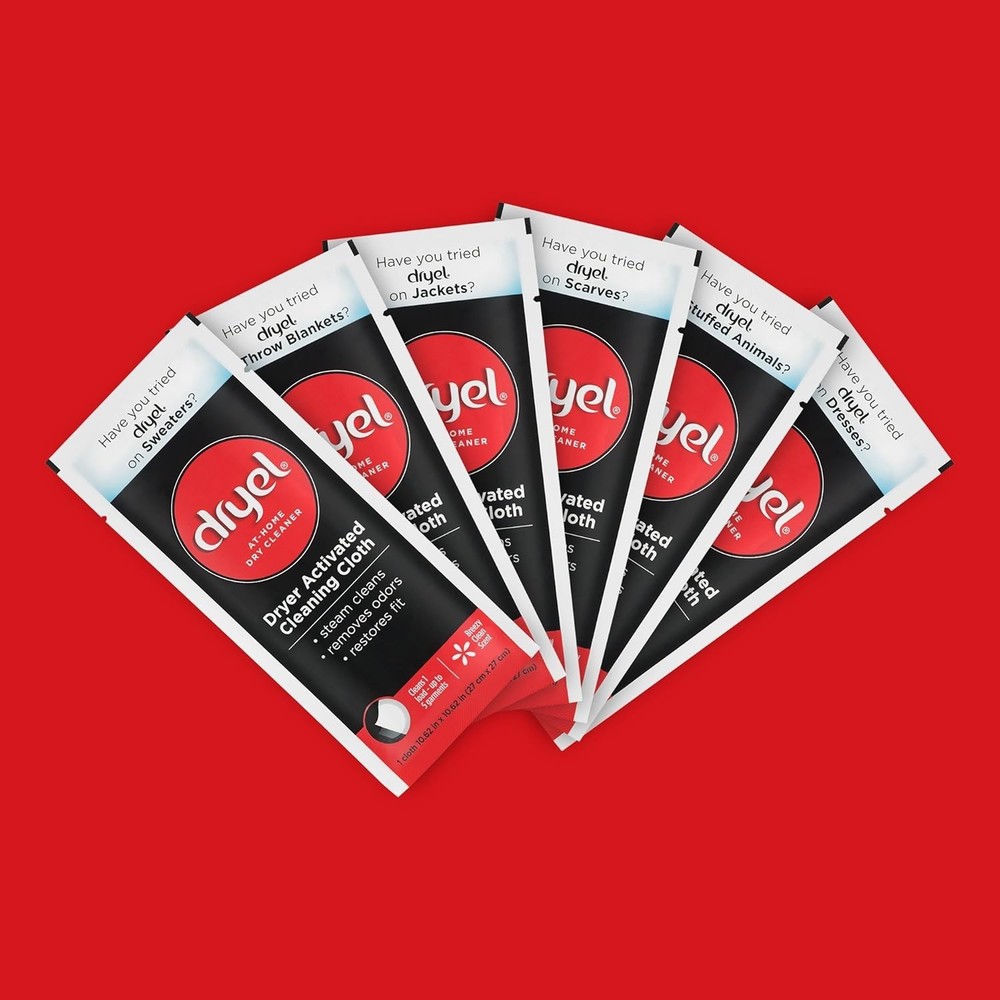 Convenient 6-Load At-Home Dry Cleaning System - Effortless Fabric Care Solution