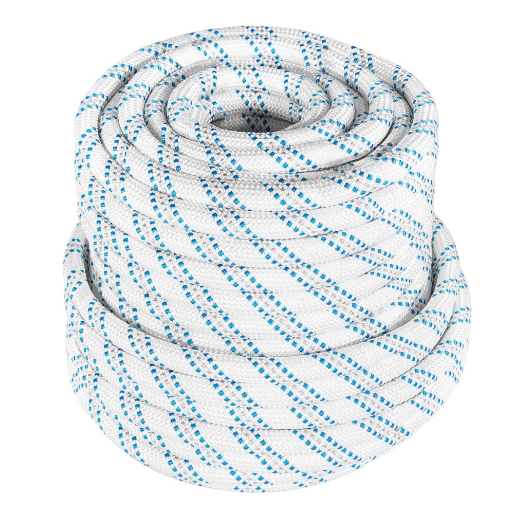 Double Braid Polyester Arborist Bull Nylon Rope Pulling Rigging Line 3/4" × 150'