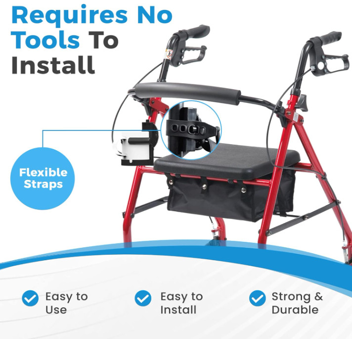Easy To Use Products - Universal Mobility Cup Holder