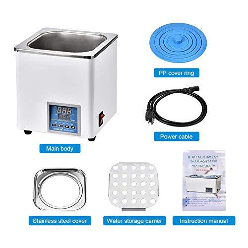 Lab Water Bath Heater 3.0L Digital Thermostat Laboratory Water Bath 110V 300W