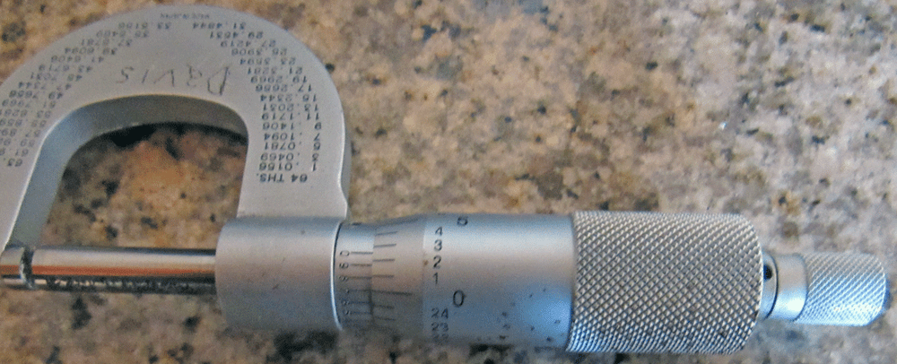 Mitutoyo Outside Micrometer