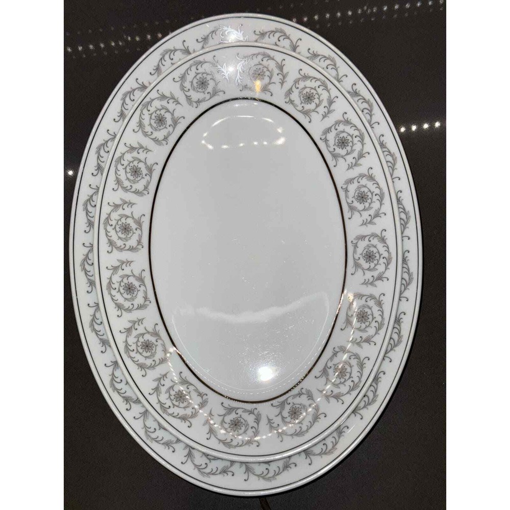 Vintage NORITAKE 2pc “Piccadilly” Platter Set
