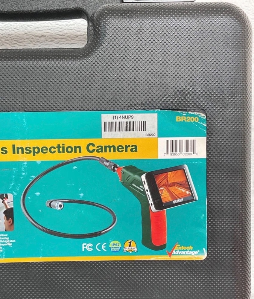 Extech Video Borescope/Wireless Inspection camera BR200 Works