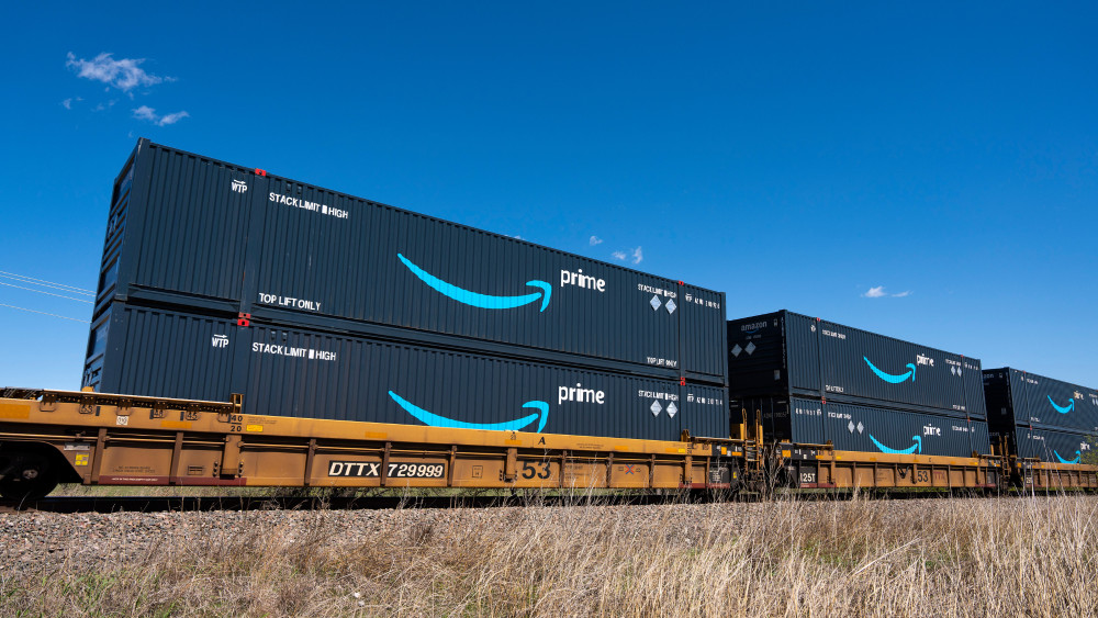 Amazon Prime Container HO 1:64 Scale Decal Set