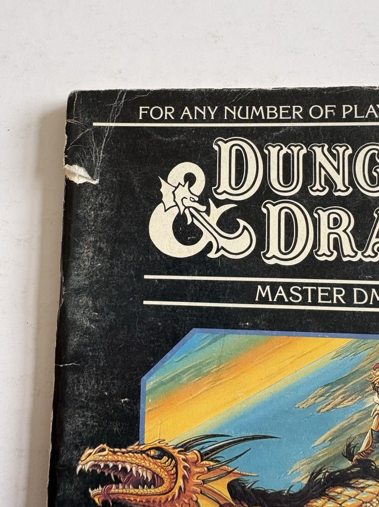 Dungeons and Dragons Master DM Guide TSR 1985