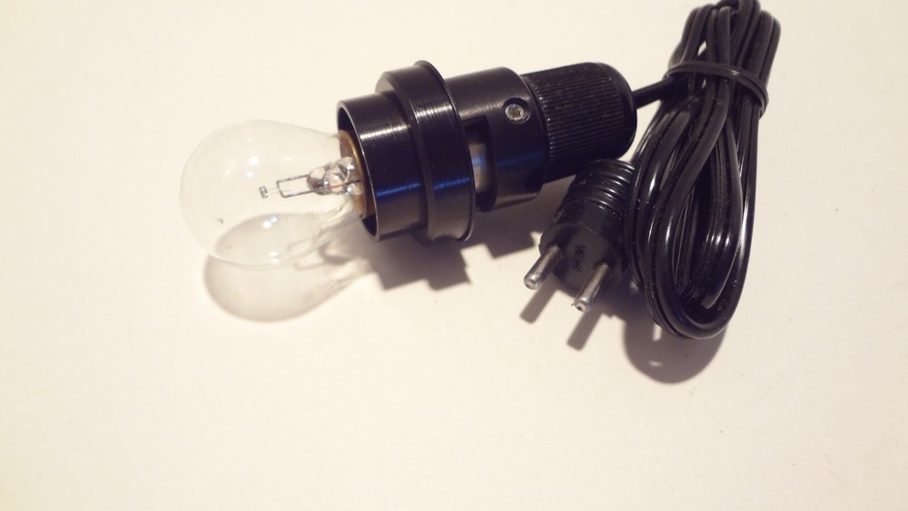 AO AMERICAN OPTICAL LAMP CORD AND SOCKET ****NEW****