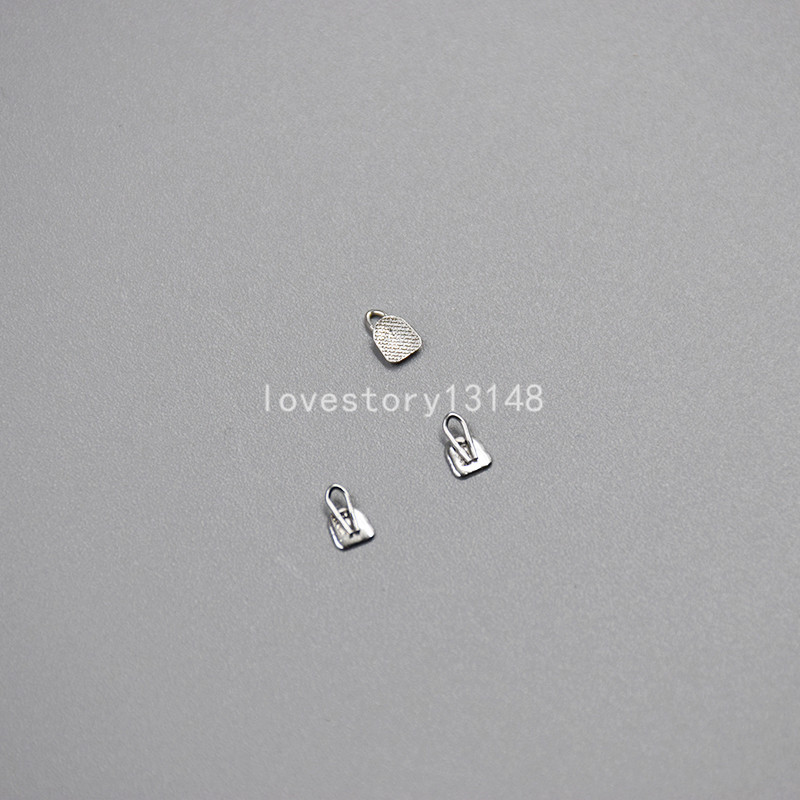 10 Packs Dental Orthodontic Traction Hook Rectangular Type 3*3.9mm Diameter