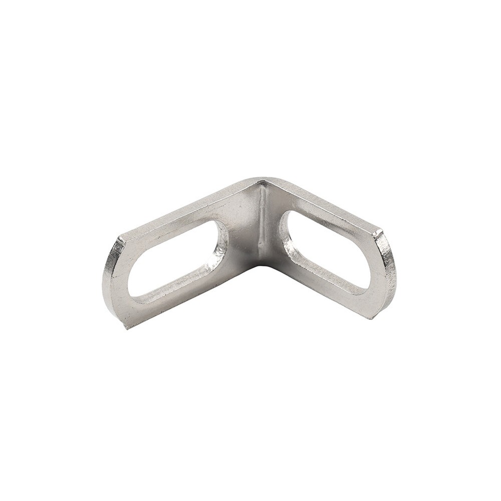 Motorcycle Universal Exhaust Pipe Fixed Clamp Bracket L-Shaped Mounting
