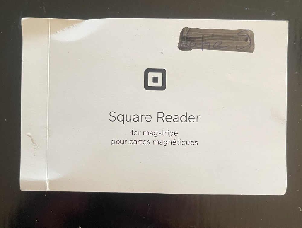 Square Reader for Magstripe Credit Card Reader Mobile for iPhone