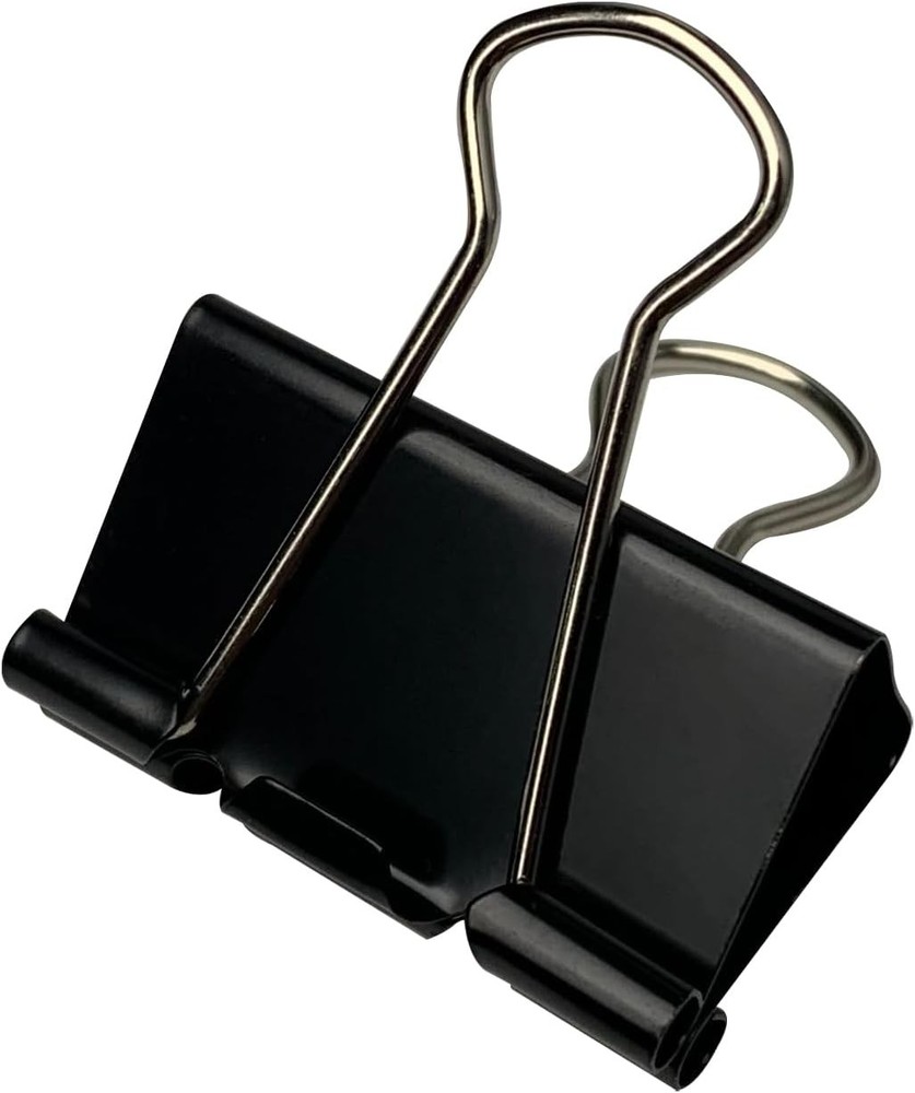 Medium Binder Clips, 1.25 inch, Paper Clps Medium Size for Office