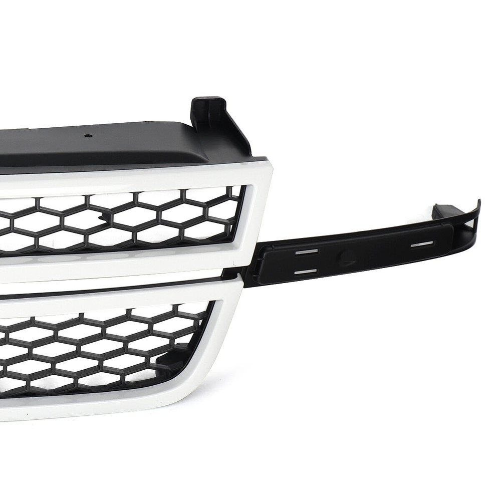 Summit White Grille Assembly For 2003-2007 Silverado 1500 2500 3500 HD LS LT WT