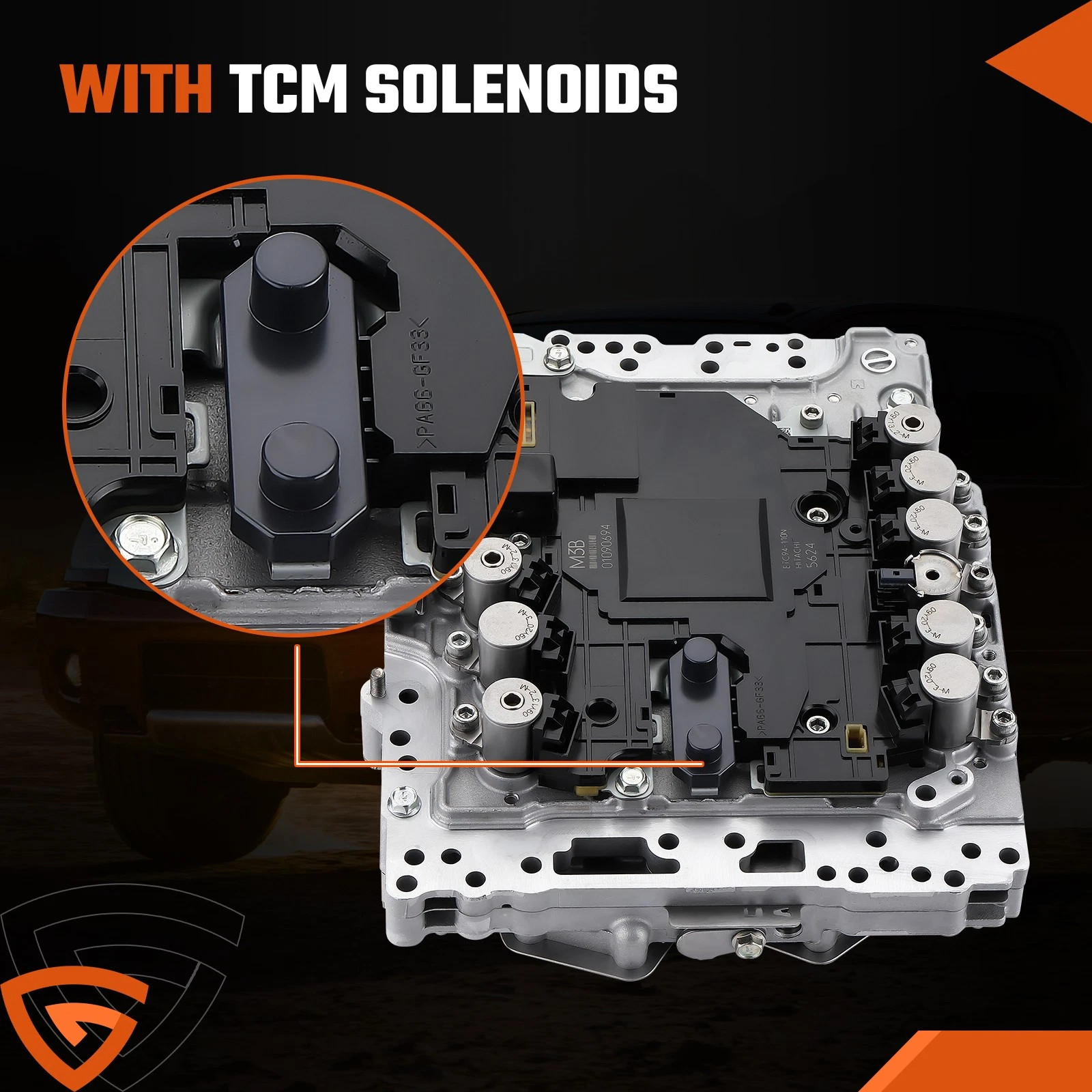 2014-2019 Infinity Q50 Q60 3.7L Valve Body TCM 31705-X132B RE7R01A Programmed