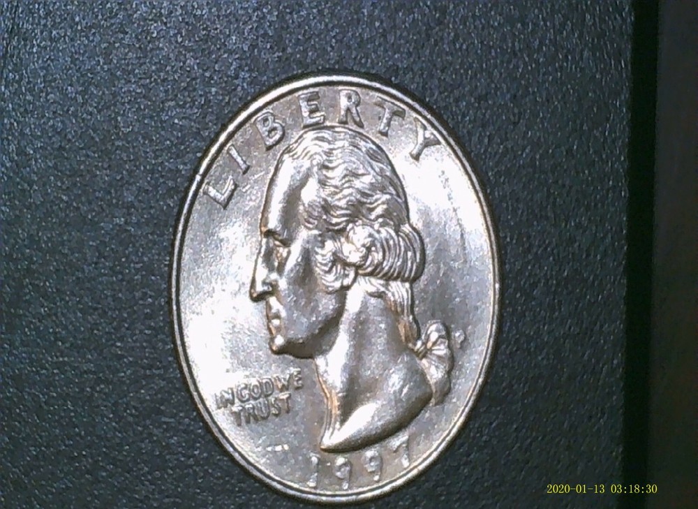 1997-P Washington Quarter DDO Error Coin
