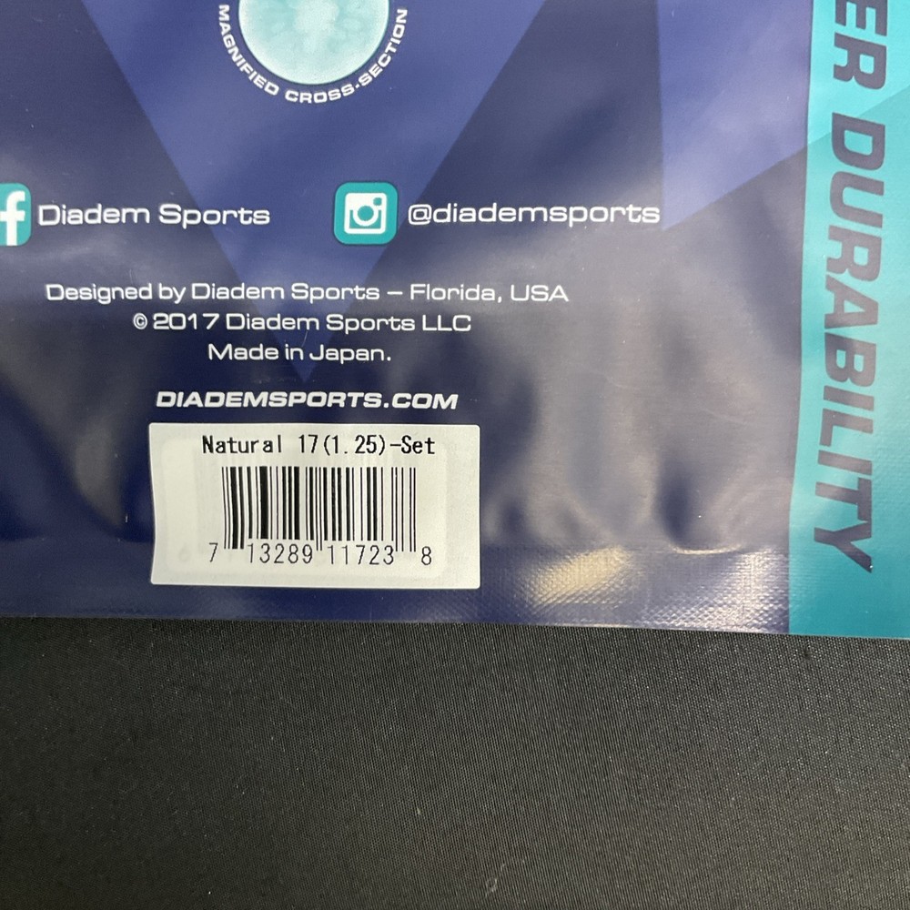 Diadem Evolution Natural 17g Tennis String