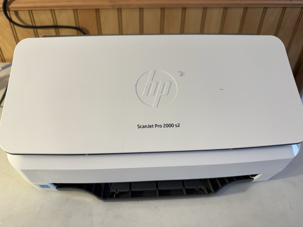 HP ScanJet Pro 2000 S1 Sheetfed Desktop Duplex Document Scanner w/AC Adapter