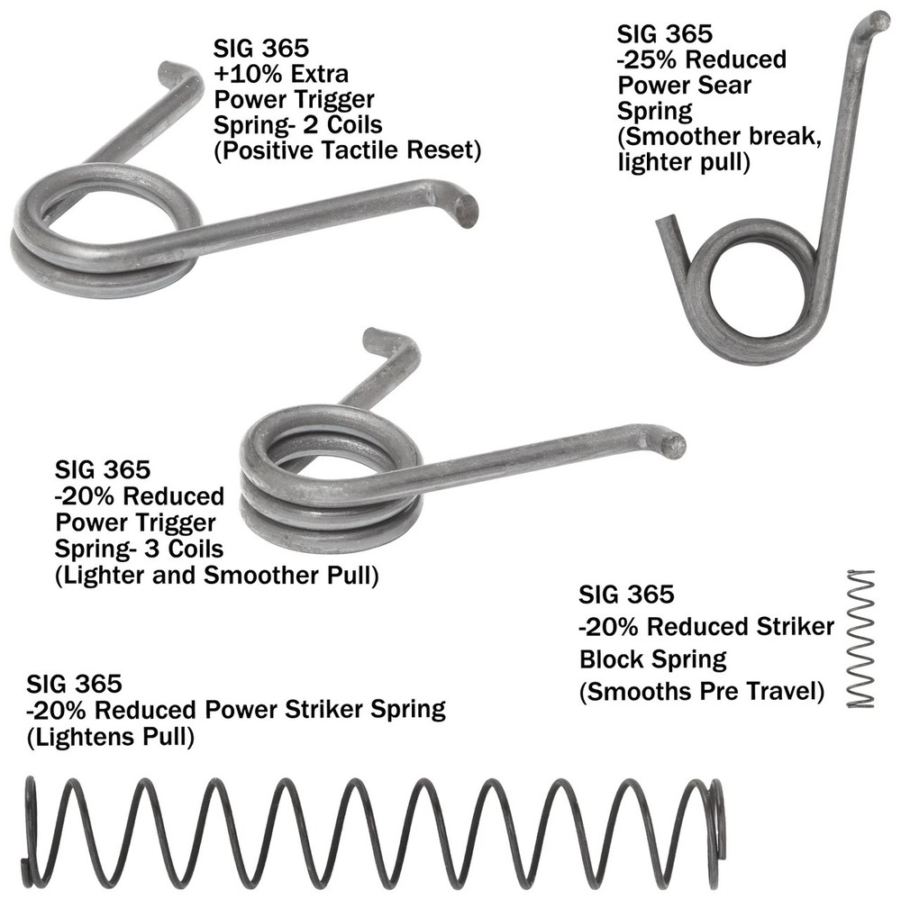 Ghost Sig P365 Master Spring Tune Up 5 Spring Kit