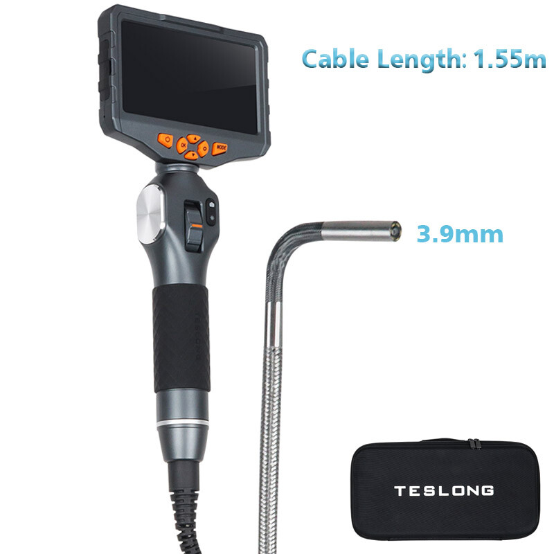 TESLONG TD500 Articulating Borescope Two-Way 210° Steering Endoscope with WIFI