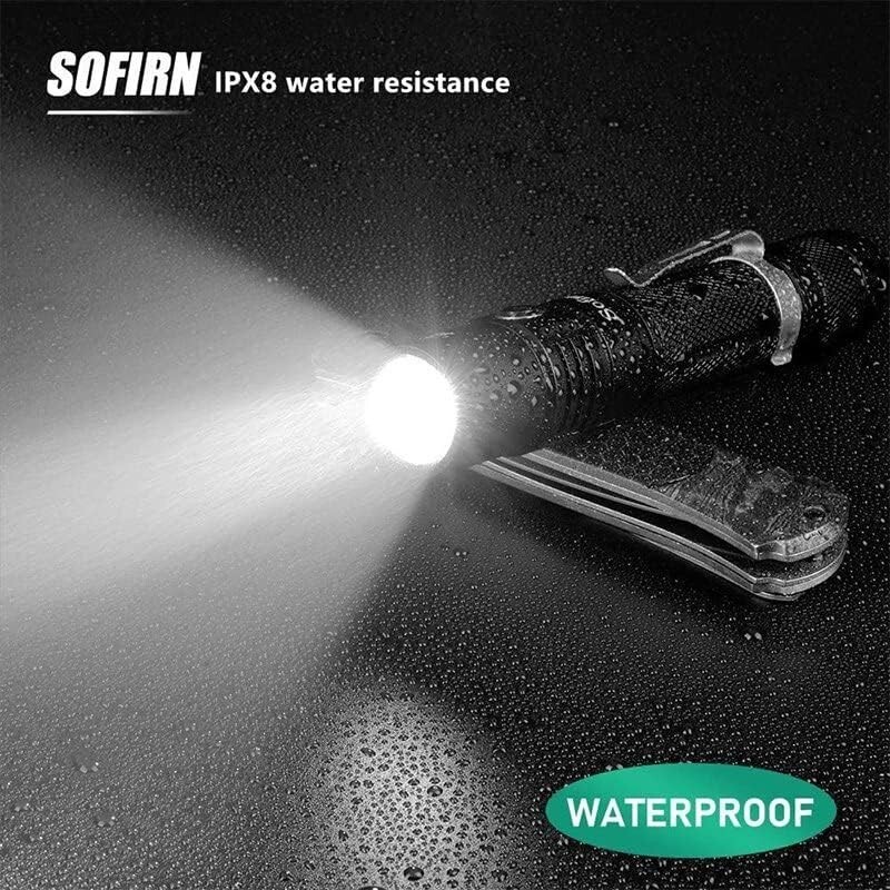 Sofirn SP31V2.0 Tactical Flashlight with Dual Switch-1200 Lumens
