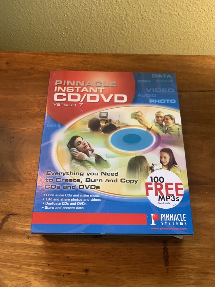 Pinnacle Systems Instant CD/DVD for Windows